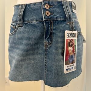 NWT Jean Skirt mini